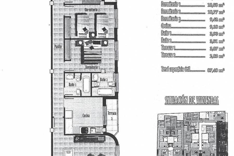 Vente - Appartement de ville - centro - Almoradi