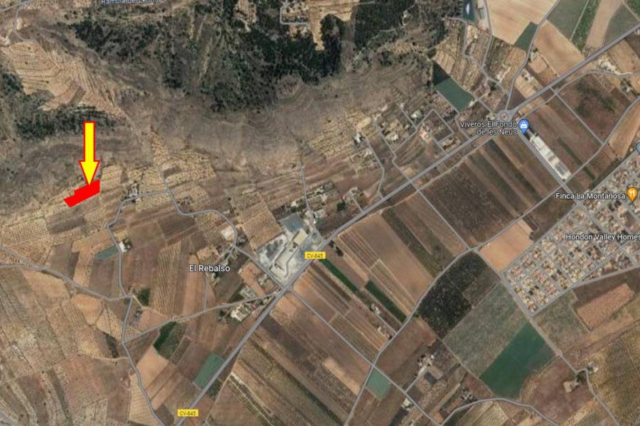 Venta - Terreno rural - REBALSO - Hondon de las Nieves