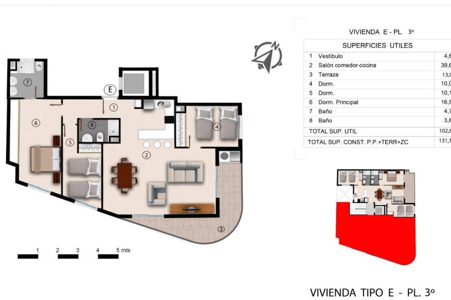 Vente - Appartement de ville - Playa del cura - Torrevieja