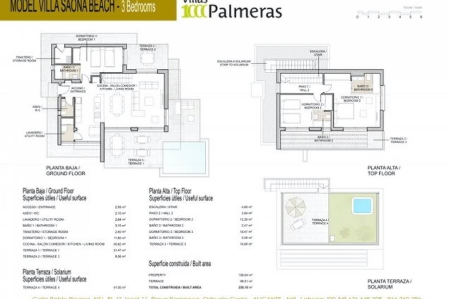 Venta - Villa de Lujo - Mil Palmeras - Pilar de la Horadada